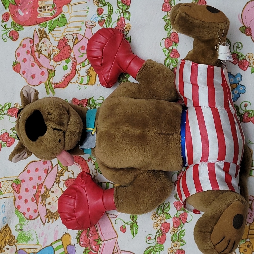 Vintage Rare Scooby Doo Boxer Plush